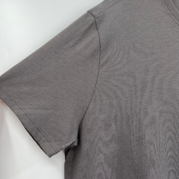 ATM Anthony Thomas Melillo Mens Cotton T-Shirt Charcoal Gray Short Sleeve Tee XL - Picture 2 of 8